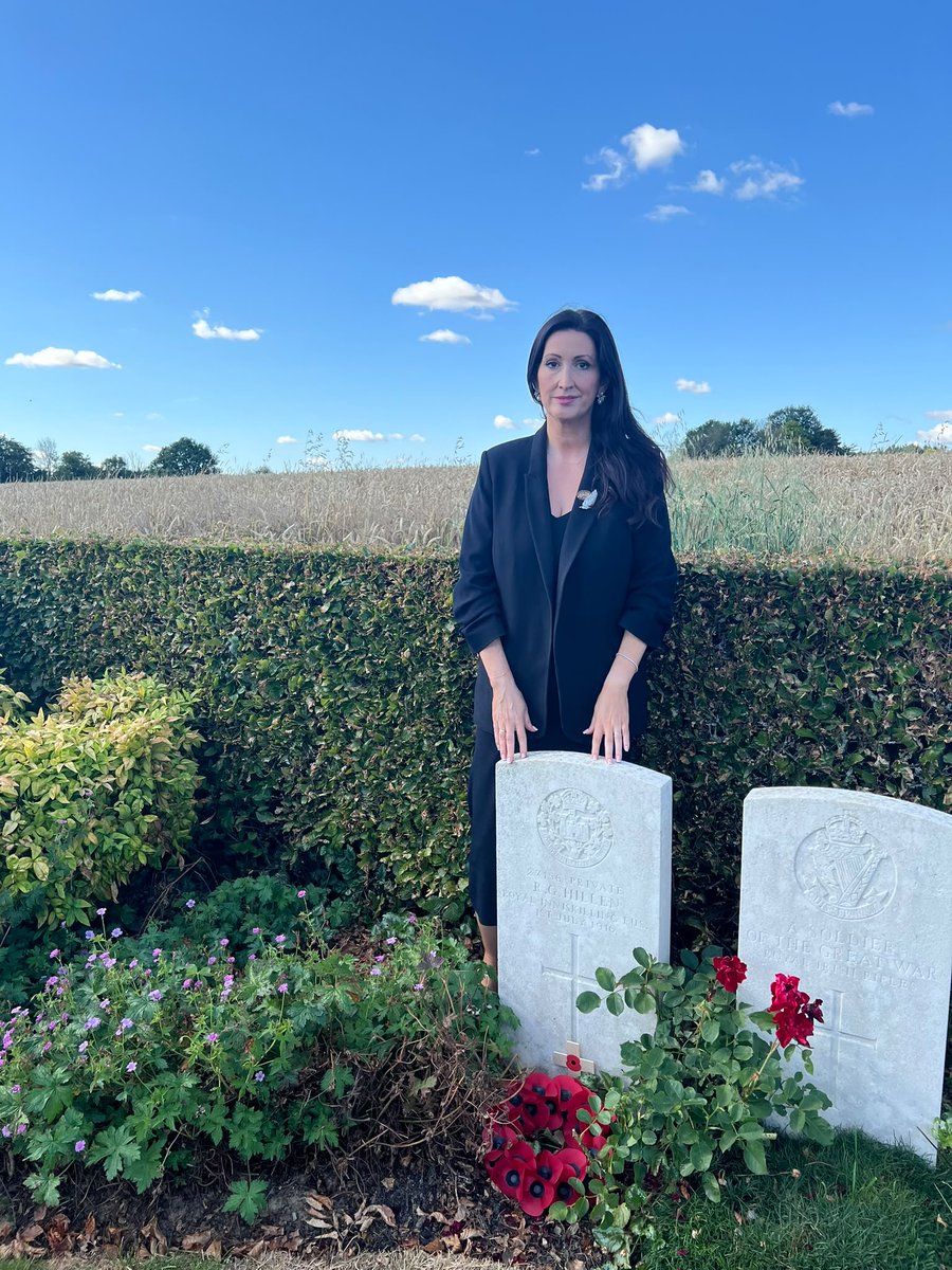niexecutive's tweet photo. Deputy First Minister Emma Little-Pengelly and Communities Minister Gordon Lyons have attended a number of engagements in France to mark the 110th anniversary of the Battle of the Somme.  They joined a host of distinguished guests including The Princess Royal, HRH Duke of Gloucester, Matthew Patrick, Parliamentary Under-Secretary of State, to pay tribute to those who risked their lives for freedom and peace.

Read more at: https://t.co/uKhDshYMHh