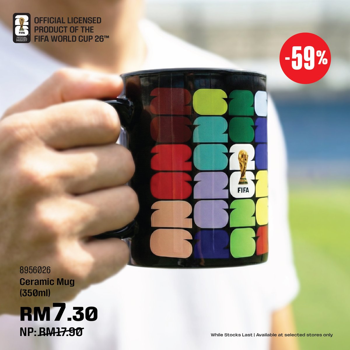 mrdiyMY's tweet photo. The knockout stage is here, and every match counts ⚽

Gear up with the Official FIFA Merchandise at MRDIY! https://t.co/cS39V5JHLG