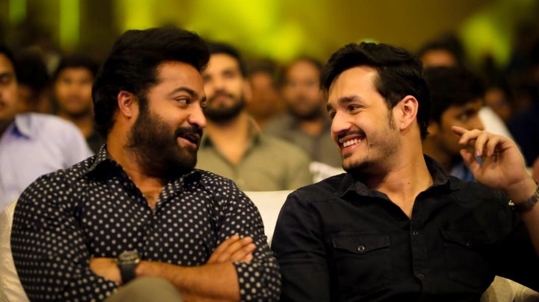 Hatoffcine_'s tweet photo. LUGER for LENIN 

Man of Masses NTR interview with Akhil ⏳ https://t.co/cKVxSfRfrC