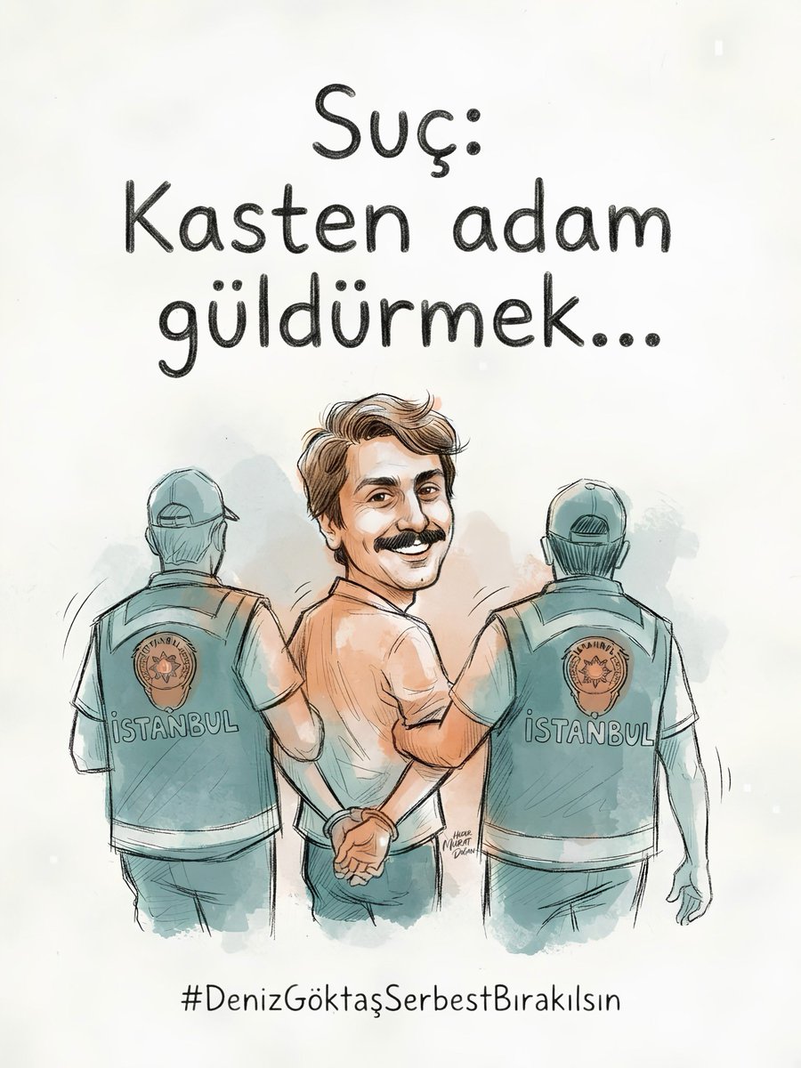 biyoslogos's tweet photo. #DenizGöktaşSerbestBırakılsın https://t.co/776ESHTZ95
