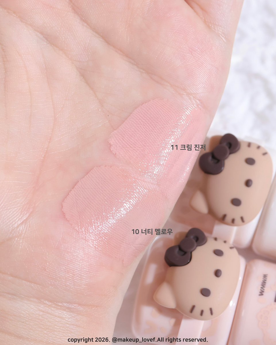 leafeyestore's tweet photo. ( เปิดพรี ) Wakemake x Hello Kitty 🐈🤎
Shaking Blur Cheek สีออกใหม่ 10 ลด 29% แท่งละ 390.- น้องคิตตี้ผิวแทนเหลือสีเดียวน้า โทนน้ำตาลนู้ดที่ถูกต้อง บลัชออนหัวโตแบบใหม่ 

꒰ #พรีออเดอร์เกาหลี #พรีเกาหลี ꒱ https://t.co/CGGExYFqgM