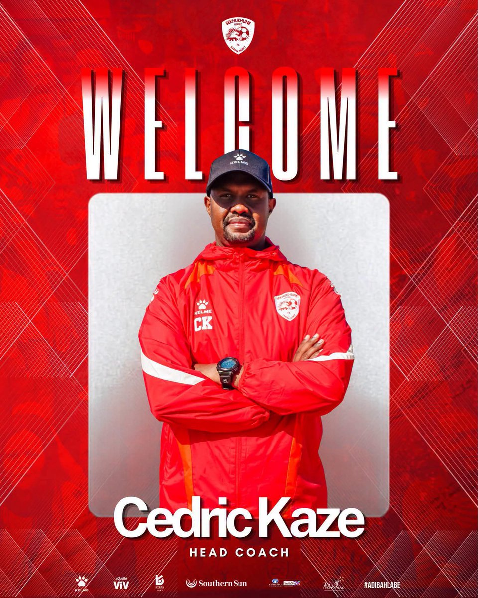MickyJnr__'s tweet photo. 🚨 𝐎𝐅𝐅𝐈𝐂𝐈𝐀𝐋:

Sekhukhune United have officially appointed former Kaizer Chiefs co-coach Cedric Kaze as their new head coach.

The Burundian tactician has signed a one-year contract, with an option to extend for a further two years.

A new chapter begins for Babina Noko. 🇿🇦

#AfricanFootball #BetwayPremiership