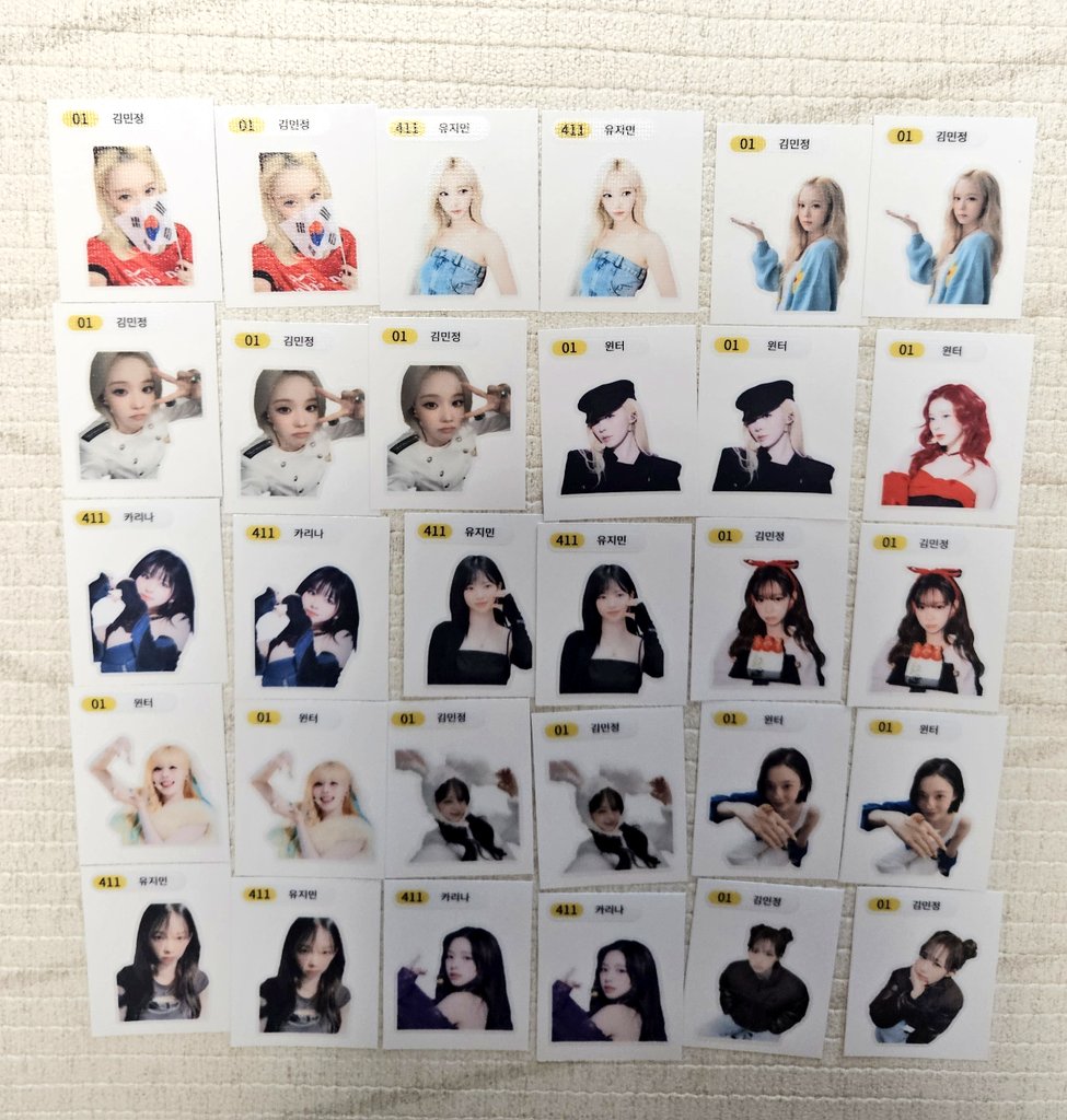 winterseri's tweet photo. 에스파 콘서트 8월 7일 (첫콘) 나눔

띠부씰, 포토카드, 인화사진 나눔합니다
(트친분들꺼는 따로 빼놓을게요!)

시간은 오후 2시 이후로 당일 공지하겠습니다! https://t.co/BwzXgddhfh