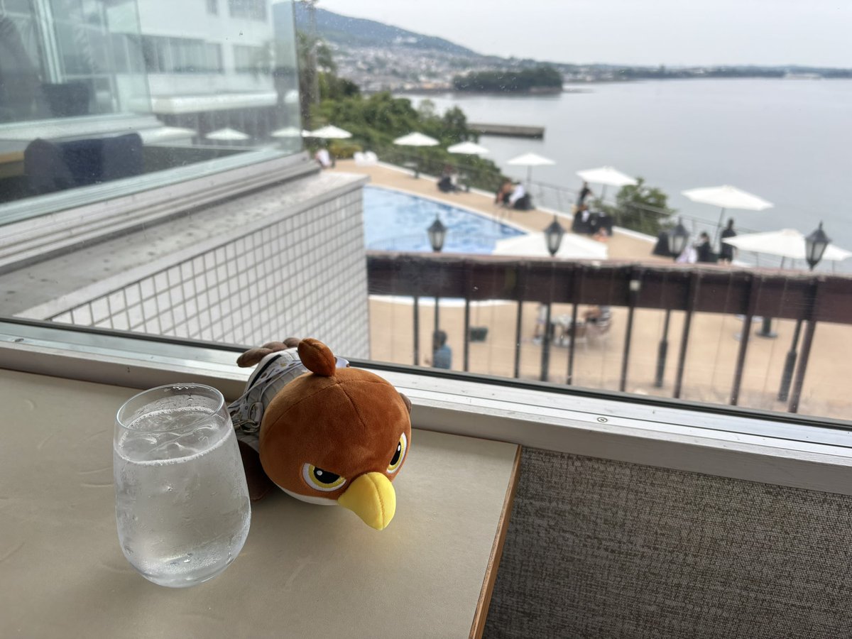 _cocco_ch's tweet photo. オーシャンビューのホテルで飲み放題してる🥃✨ https://t.co/5IbpJ03dNN