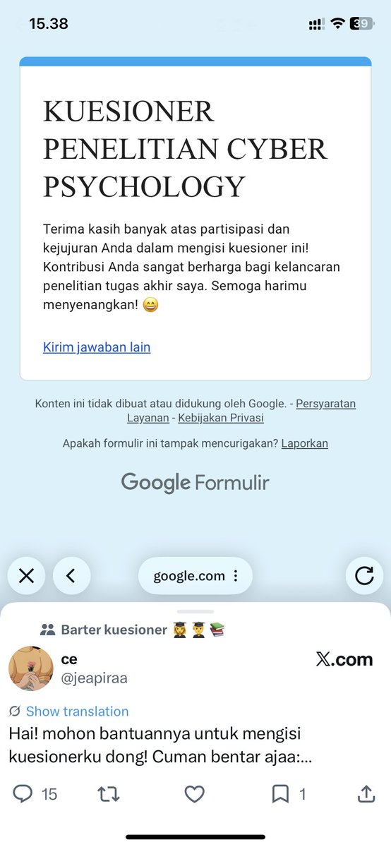 sourrpie's tweet photo. @jeapiraa kak udah aku isi ya, bantu isi punyaku juga ^^

Link : https://t.co/BRR9l6H2p0 https://t.co/TQOhl5i5tn