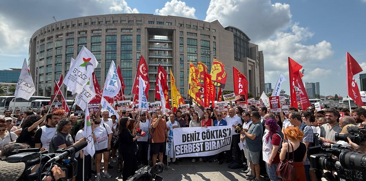 istanbulsykp's tweet photo. Deniz Göktaş yalnız değildir! 

#DenizGöktaşıSerbestBırakın https://t.co/F7gR4PCqGk