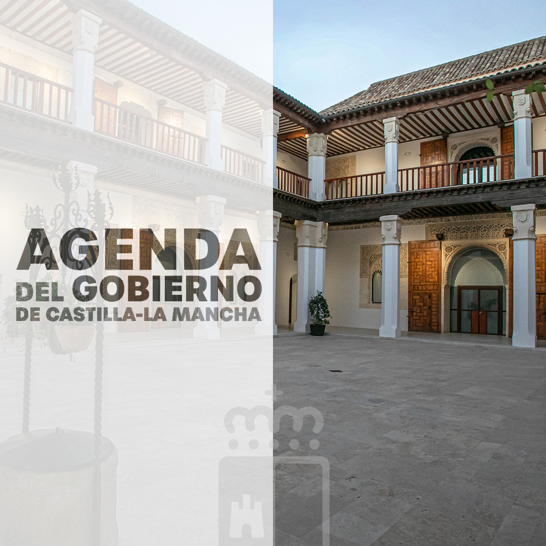 gobjccm's tweet photo. 📅 #Buenosdías, esta es la agenda informativa del Gobierno de #CLM prevista para hoy sábado, 4 de julio.
 
👉 https://t.co/feuSZrmbGk https://t.co/bLFXdktrIX