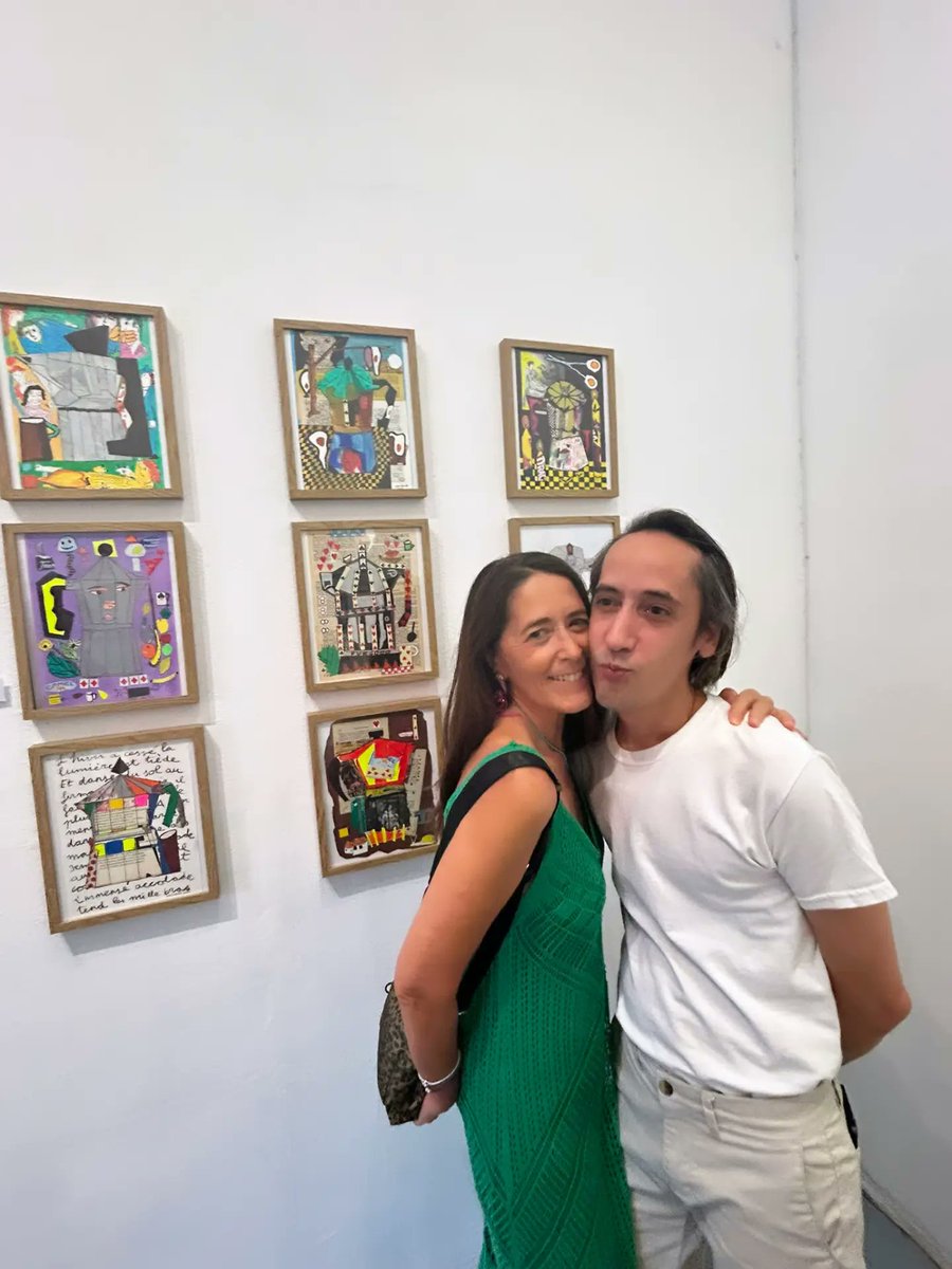 JuanDando's tweet photo. 💖🤗✨ Estuve felizmente acompañado en @lazonagallery Exposición hasta el 19 de julio.
#cafeteras
#serie
#collageart
#madrid
#defo
https://t.co/GHEII4s730 https://t.co/gY6mKGhTn7