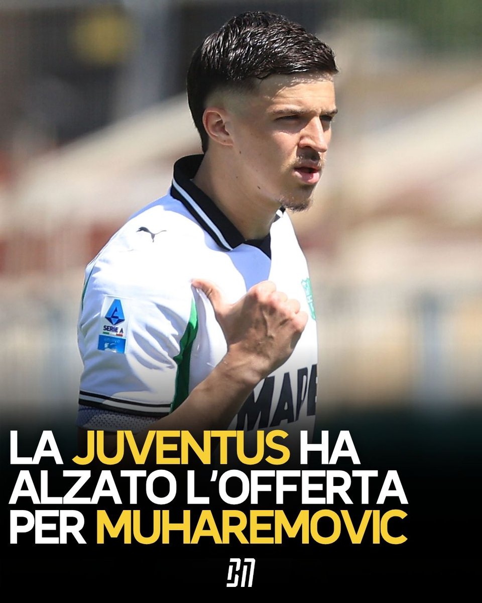 ilbianconerocom's tweet photo. La #Juventus insiste per #Muharemovic: ora l'offerta al Sassuolo è più alta 💰👀 https://t.co/StqeoHEO1y
