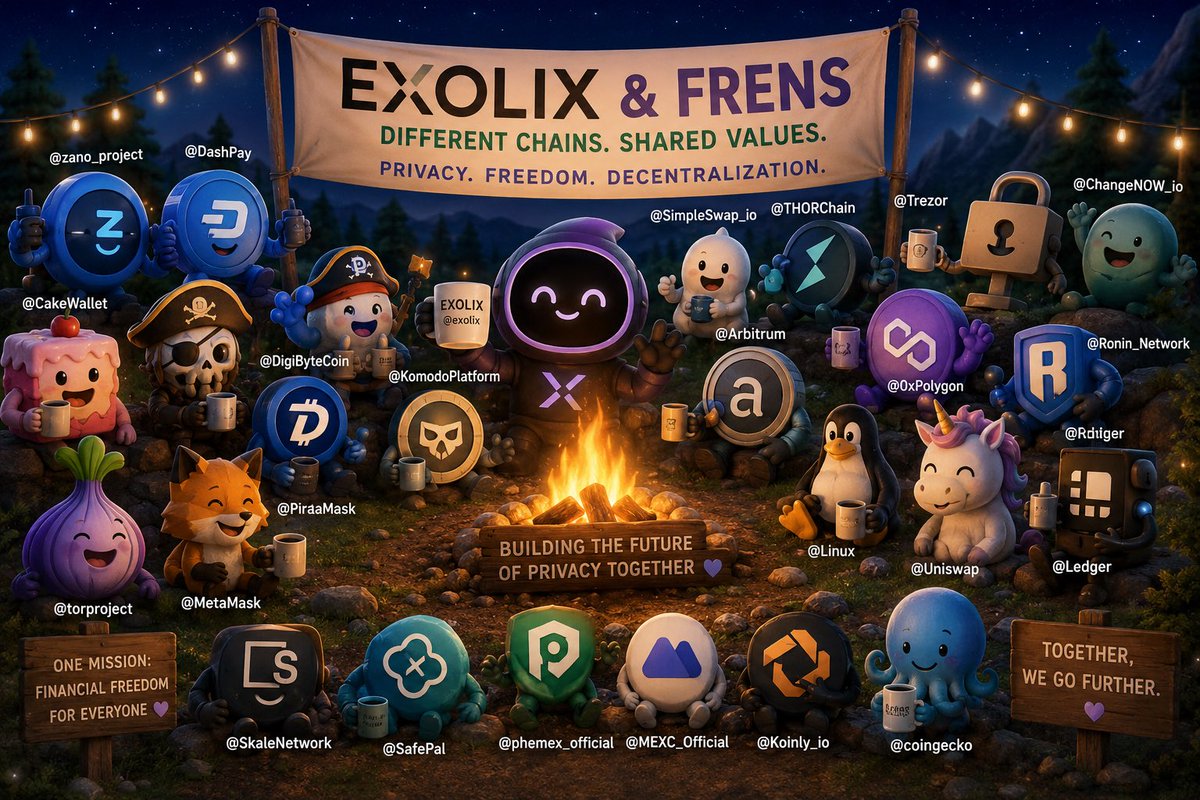 Tinteddyno's tweet photo. @Exolix_com chilling alongside with @ZanoProject, @Dashpay, @cakewallet, @PirateChain, @DigiByteCoin, @ChangeNOW_io, @SimpleSwap_io, @ChangeHero_io, @StealthEX_io, @Swapzoneio, @CoinPaymentsNET, @guarda_wallet, @AtomicWallet, @Tangem, @THORChain, @CoinGecko, and @CoinMarketCap https://t.co/RzyqXFTDeK