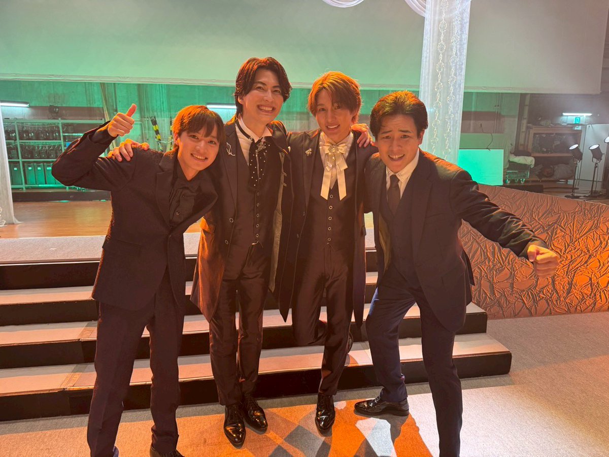shoji_fuurin's tweet photo. 埼玉県 サンシティ越谷市民ホール 大ホール
「三組競演！歌の祭典コンサート」

青山新さん、木村徹二さんと
盛り盛りのだくだくでお届け致しました！

お二人の歌声が素晴らしすぎて
音楽を全身で感じたステージでした！

色んなジャンルのカバー曲のラインナップ！
いかがでしたか？

お客様の笑顔最高！MVPでした！！
楽しかったなー！

またこのメンバーで9月に川口でお会いしましょう！！
ありがとうございました！