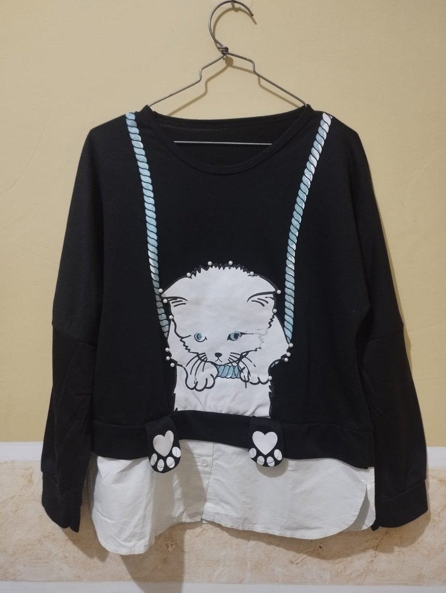 erutales's tweet photo. sweater hitam gambar kucing
ld : 100
pb : 60

💸  30.000 https://t.co/JpcA7sVzn3