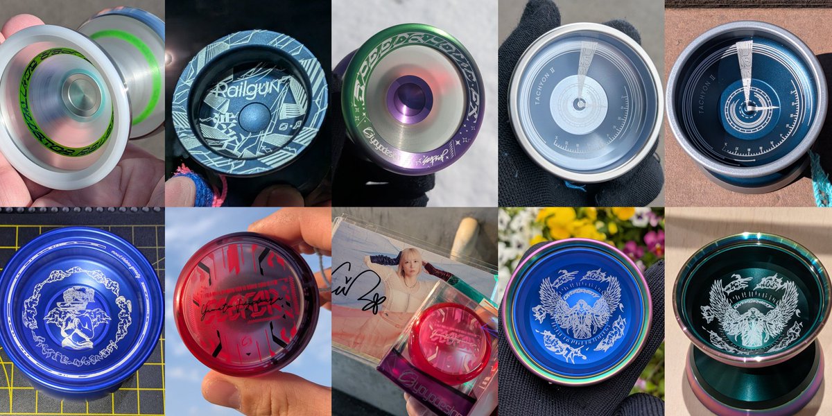 2026年、気になるヨーヨーも。 Mowlさん テンタクル c3yoyodesignさん