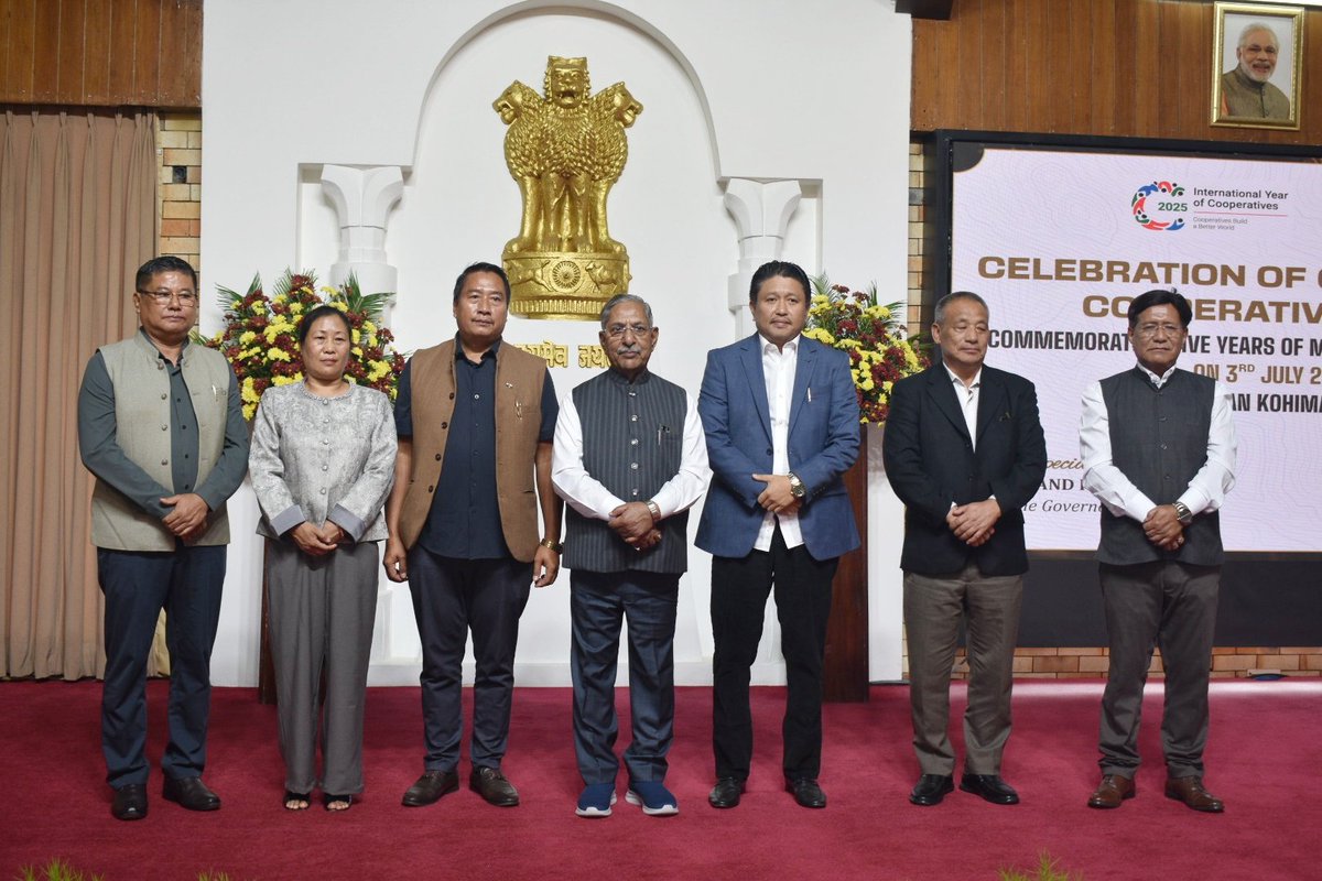 jacob_zhimomi's tweet photo. @nkishoreyadav @MinOfCooperatn @narendramodi @PMOIndia @AmitShahOffice @mdncdc @MyGovNagaland @LokBhavanKohima @dipr_nagaland @airnews_kohima @PIBKohima @ddnewsnagaland @AmitShah Snippets from today's successful event. https://t.co/ghXsY0cO5e