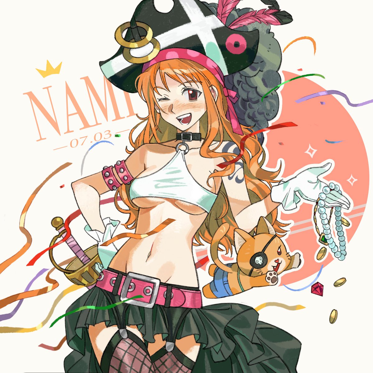 ナミ誕生祭2026 猫#ONEPIECE