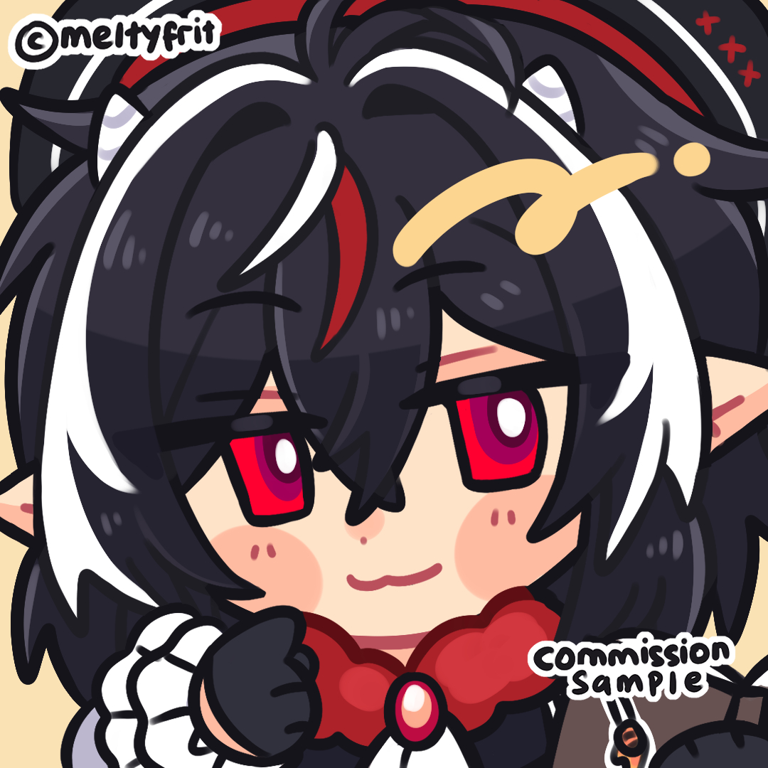 meltyfrit's tweet photo. New icons comm samples 💖🖤
#vgencoms #commissiongg https://t.co/iKsVA1feOW