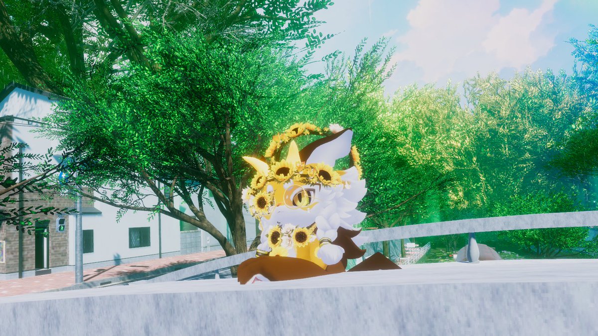 YuTaVRC's tweet photo. 夏を満喫する向日葵ちびとら
#VRChat https://t.co/FmfKl0yzwH
