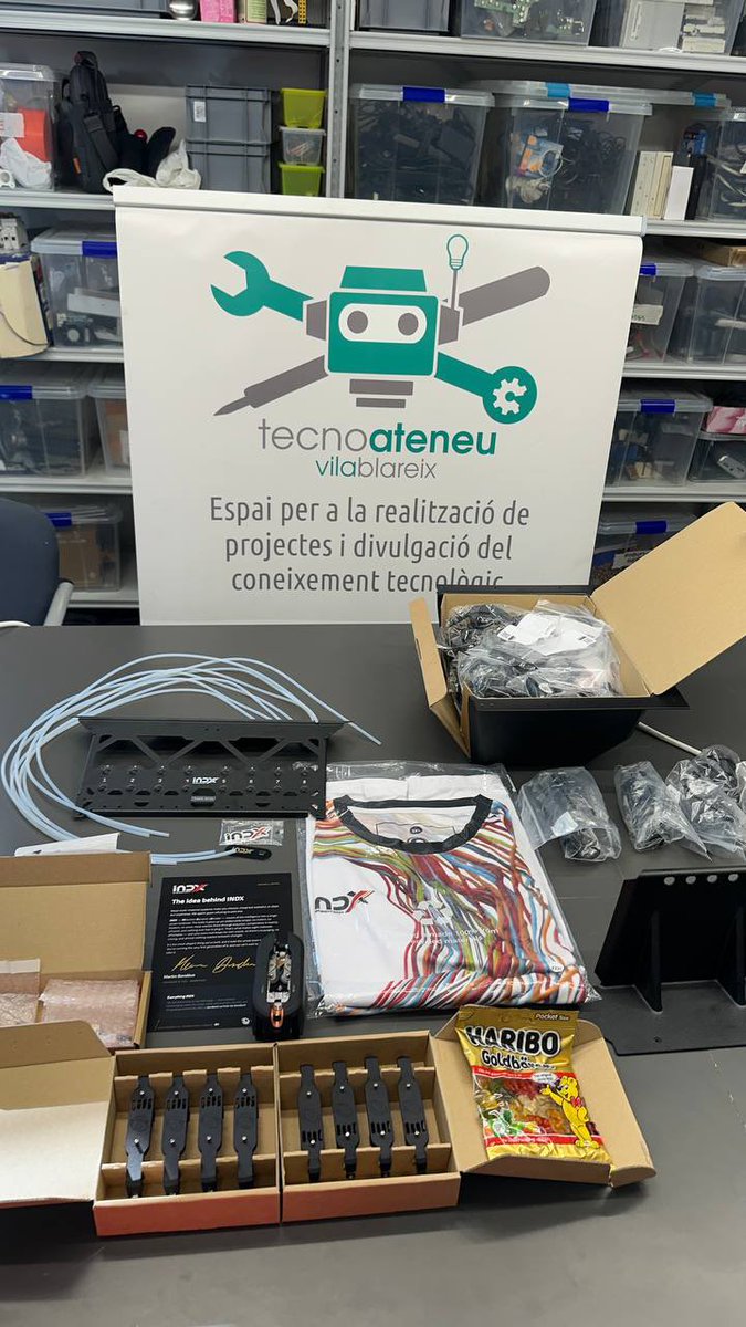 llvilarrubies's tweet photo. El INDX de Bondtech al @Tecnoateneu impressió 3D en 8 colors/materials sense llençar filament🔝
@BondtechAB  @Prusa3D @josefprusa @tommy_prusa3d https://t.co/SdZkJZ6oBl