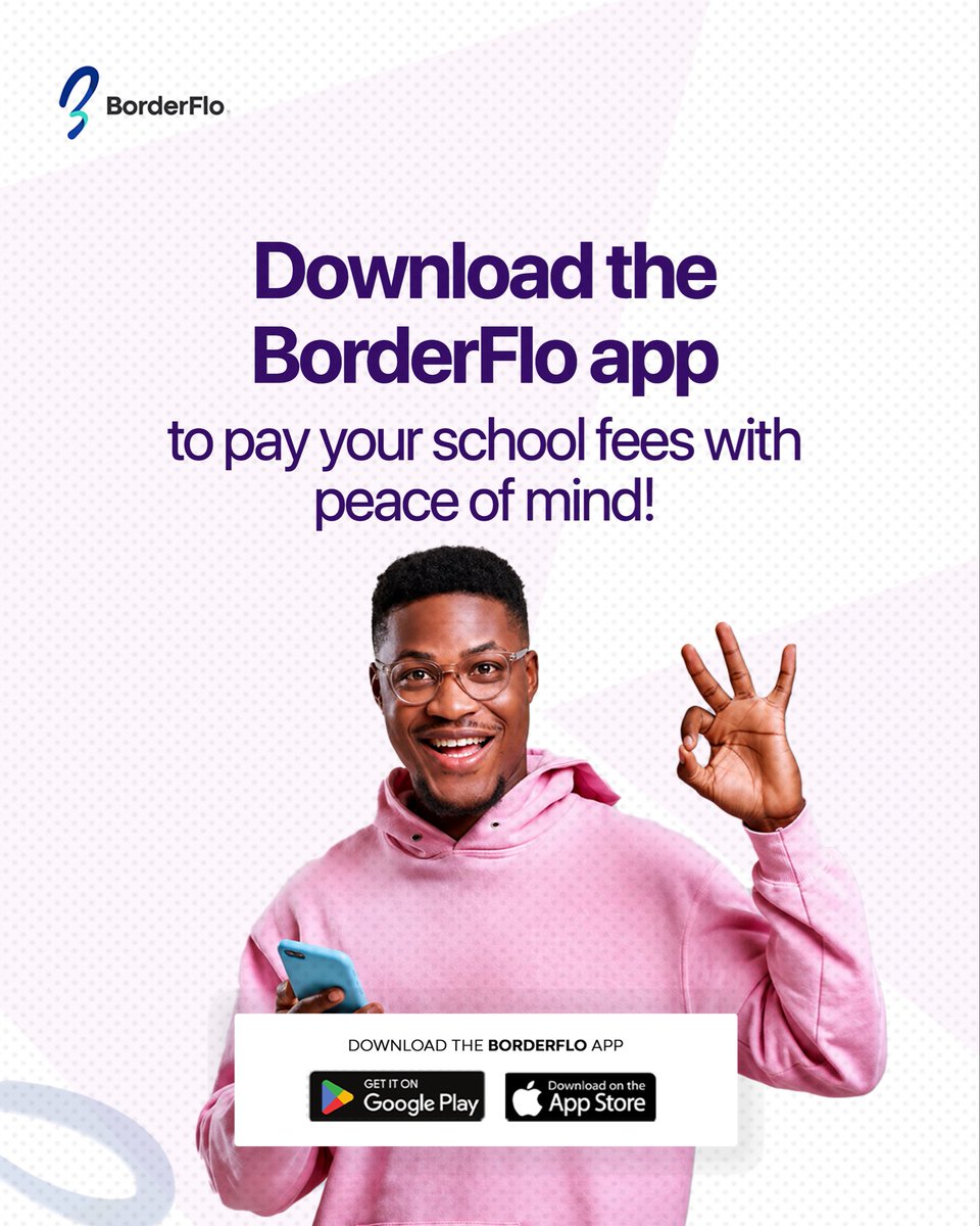 UseBorderFlo's tweet photo. Ever wonder what happens after you hit "Pay"?
We’ve made sure it’s never a guessing game. From your wallet to your school, we keep you in the loop every step of the way.
Download the app and make your next payment with peace of mind.
#BorderFlo #StressFreePayments https://t.co/ioYvPXo2x8
