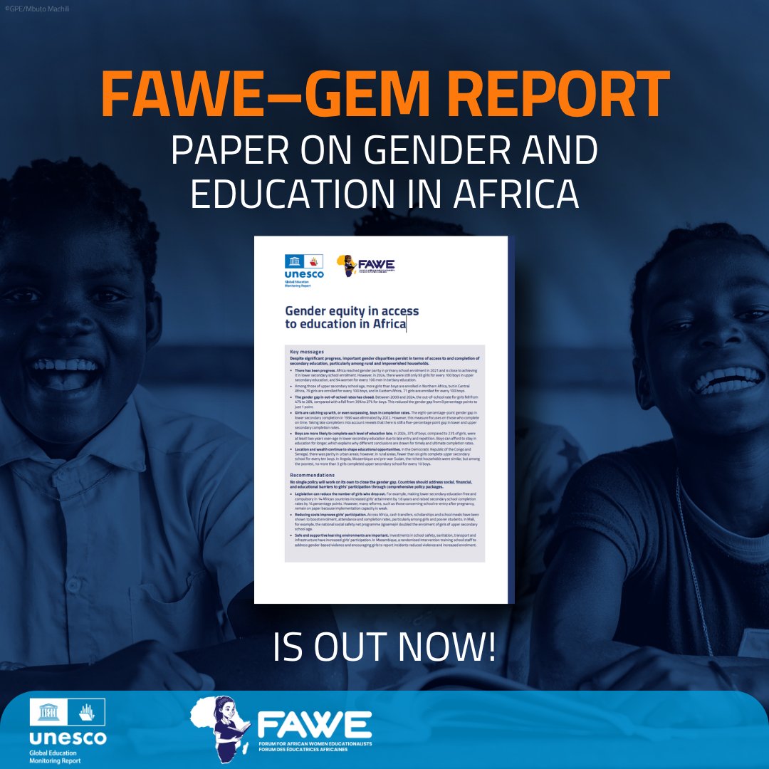 Global Education Monitoring Report UNESCO tweet media