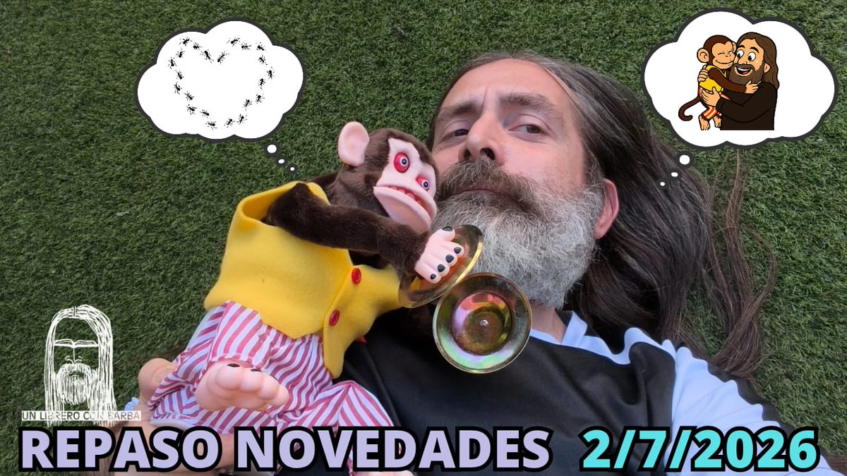 albertobarbas's tweet photo. Os dejo en dignísimo diferido el directo de ayer, donde acabamos hablando del fin del formato físico 

Youtube  👉 https://t.co/X20OyaWMbk
Ivoox 👉 https://t.co/tiLFJSFaxk

#UnLibreroConBarbaT6 https://t.co/SYnNKXS7mW