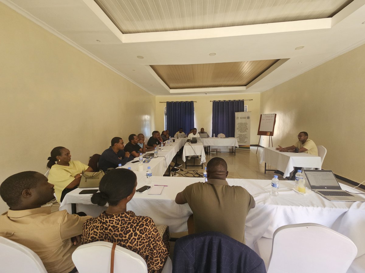 RNMU1's tweet photo. RNMU  referral hospitals committee members are meeting with an aim to understand the legal framework of trade unionism, enhancing their leadership roles at  workplace level  and planning the way forward. @norsksykepleier @cestrar @gitembas2020 @RwandaHealth @RwandaLabour https://t.co/vLo9jCExbU