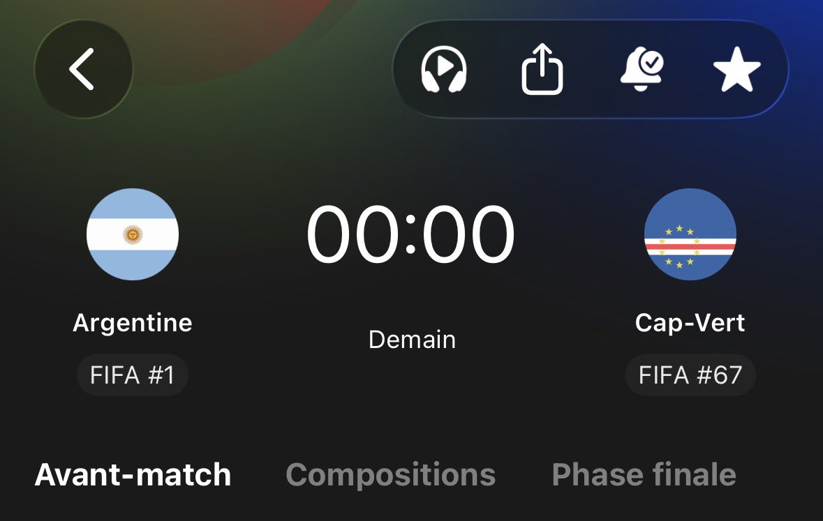 xK95__'s tweet photo. Argentine Cap-Vert aujourd’hui 
Vous ai-je déjà raconté que j’ai un cousin Cap Verdien et donc je soutiendrais le pays de mon cousin 🇨🇻🇨🇻🇨🇻🇨🇻 #ARGCAP https://t.co/YvBiPQlDIV