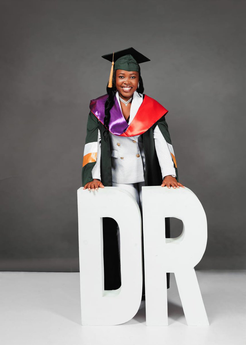 ArimumikonoyeD's tweet photo. Dr Akampurira Denise graduates today @CeasorMulenga University. As an abandoned child, Denise worked so hard and @CeasorMulenga made it happen. Thanks king for being a noble leader.  God bless you. https://t.co/Ti8ljcsPNA