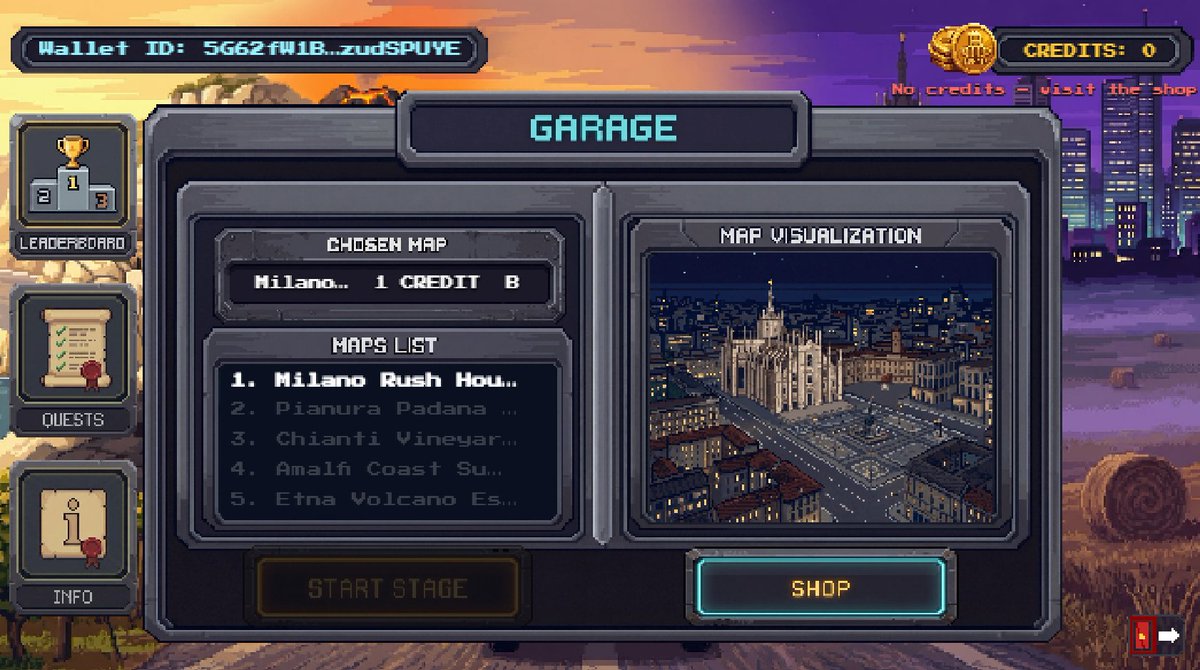 playbellabumper's tweet photo. We're coming soon !!! 🚗🎯🕹️
Just a few more improvements, and then you'll be able to login to play with your Phantom wallet and earn $PISTA. Only Possible on Solana. 🏆
Race the Legend !!! https://t.co/UfcAKiffd5