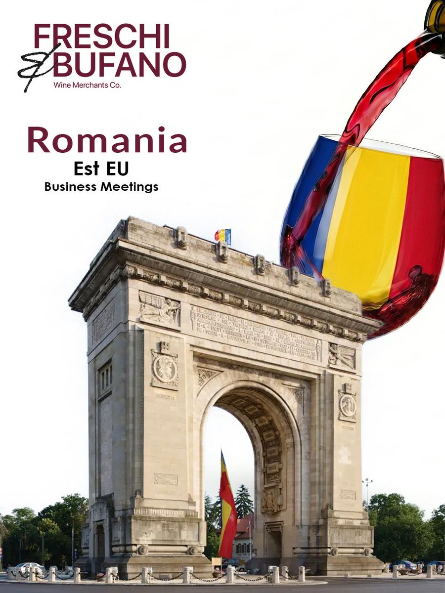 FreschiBufano's tweet photo. 🇷🇴 July is all about new opportunities!

Freschi&amp;Bufano is heading to Romania this July with our selected wine portfolio for a series of business meetings.

We look forward to meeting importers, distributors, and wine professionals to share the passion, quality. https://t.co/MMmYCSh2bm