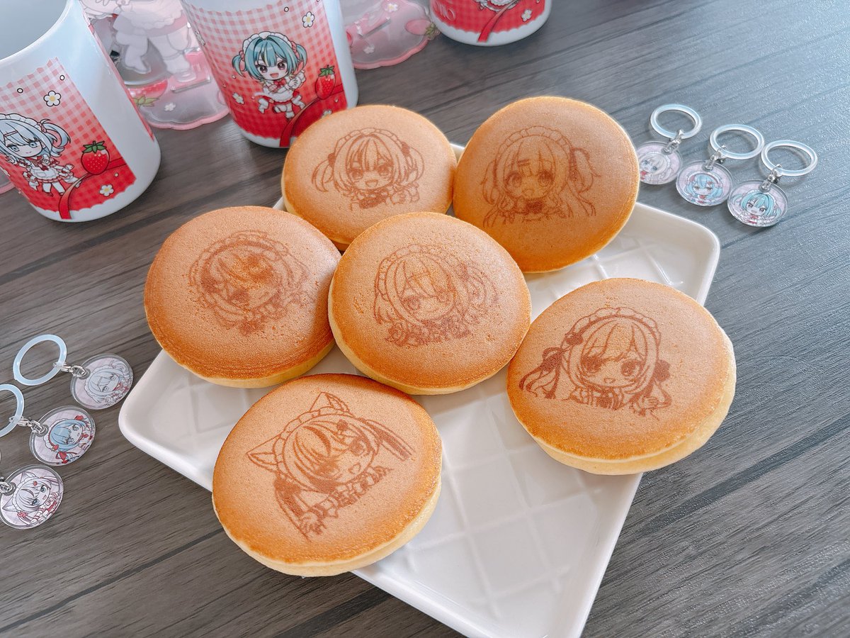 vyell_official's tweet photo. 現在コラボ開催中のVariumさんのどら焼き！
みんなの焼印がとってもかわいいのですっ🫶 https://t.co/UJsK8JG3OU
