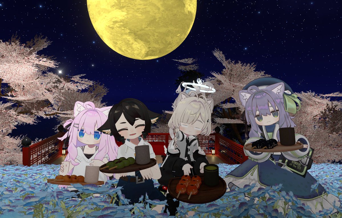 HagikazeVR's tweet photo. 最初ワールドに集まってた小さなフレンズ
ねこまたまたさん
sanakaさん
かなでさん
こ～ぅ君

みんな話し方が穏やかでおっとりしてて、仕草も可愛くて一緒に居ると凄く癒されます https://t.co/qTxcw0Oe8v