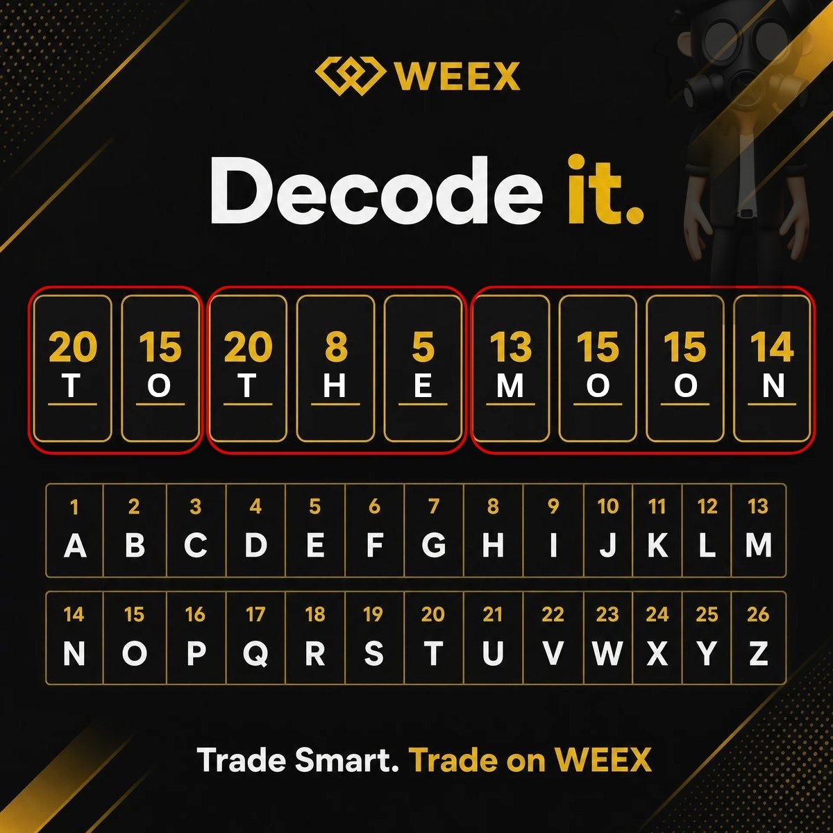 0x_Jan's tweet photo. @WEEX_Official @JasperAbiola @RolandoHi @WEEX_Official 

Answer: TO THE MOON

WEEX UID: 5465650025

#WEEXQuiz https://t.co/GthqgBQ0pX