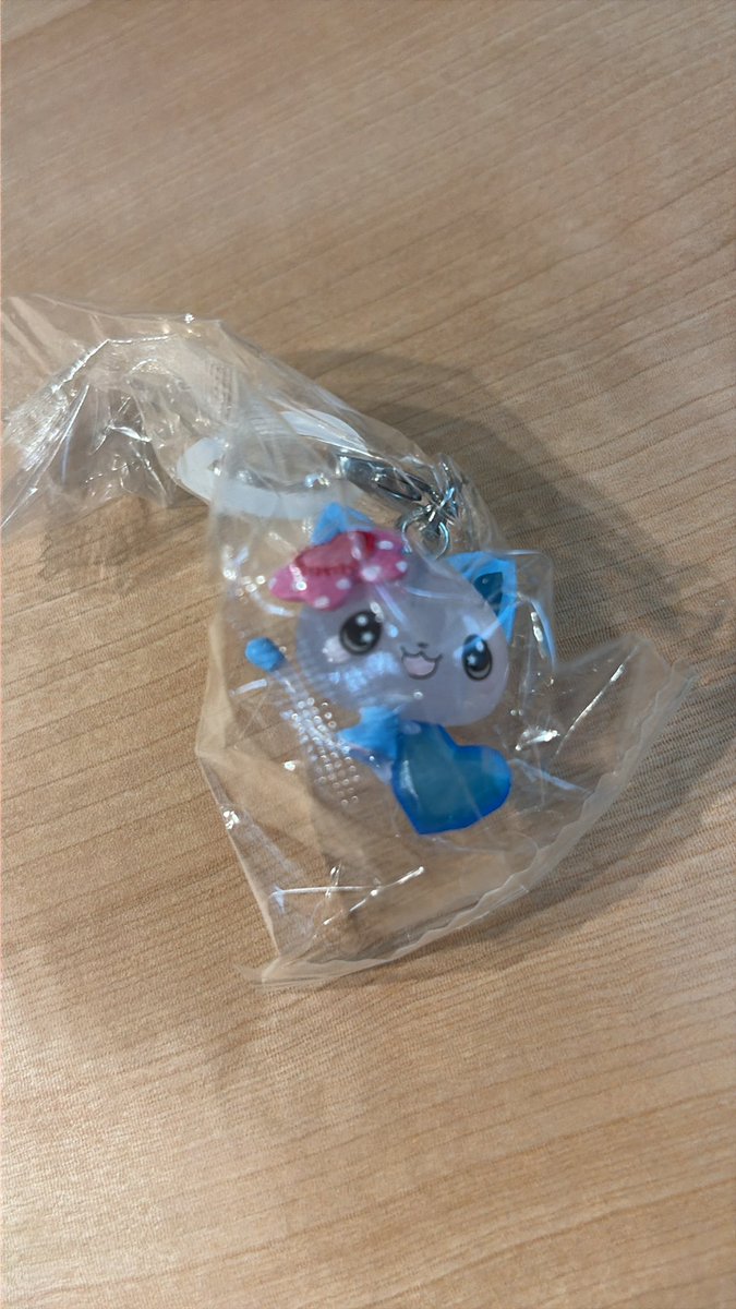 n15207619's tweet photo. 平成ファンシーキャラクターズ めじるしアクセサリー交換

【譲】まじかるみゅーちゃんB
【求】フワフワらびちゃんB

郵送でのお取引希望です！
#めじるしアクセサリー交換 https://t.co/ftUOq3m0PI