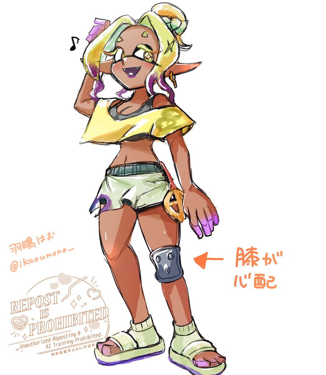 レイダースのウツホちゃん見て思ったこと #Splatoon3