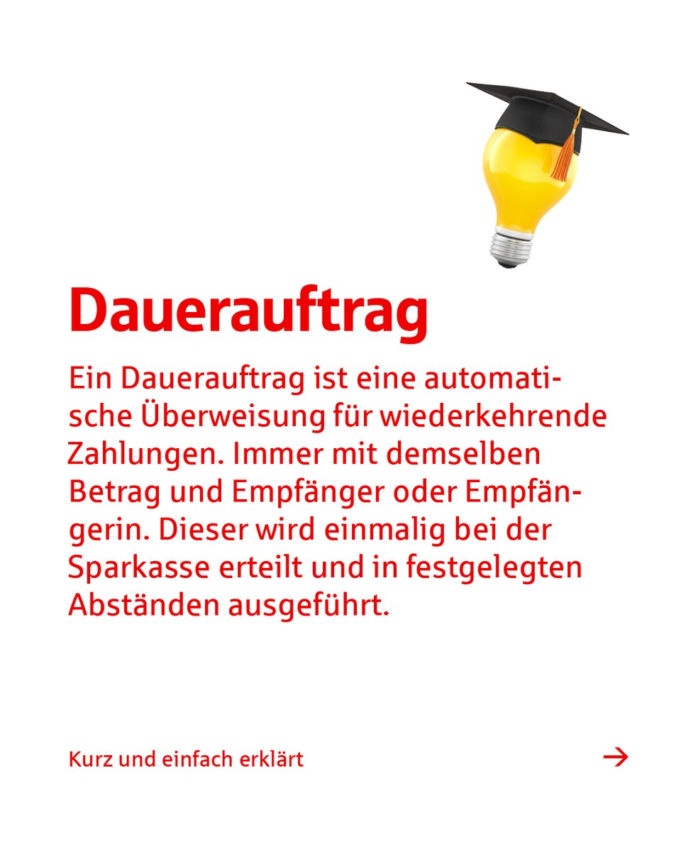 spkmk's tweet photo. Du überweist deine Miete Monat für Monat händisch? Das geht viel einfacher! 💡
Im Online-Banking kannst du unter "Banking" > "Daueraufträge" in wenigen Schritten deine Aufträge verwalten und z. B. die Überweisung deiner Miete automatisieren. ✅ https://t.co/oZuRtshaDg