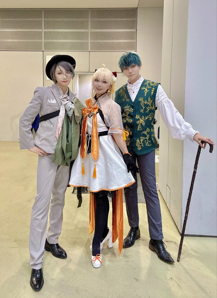 cos_itokon300's tweet photo. 先日のイベントに集った10thフェス衣装の山沖斎が可愛すぎたので見てください…😭🫶✨
一南開催、ありがとうございました🙏❣️
#星に願いを #cosplay https://t.co/uRzp1L14n0