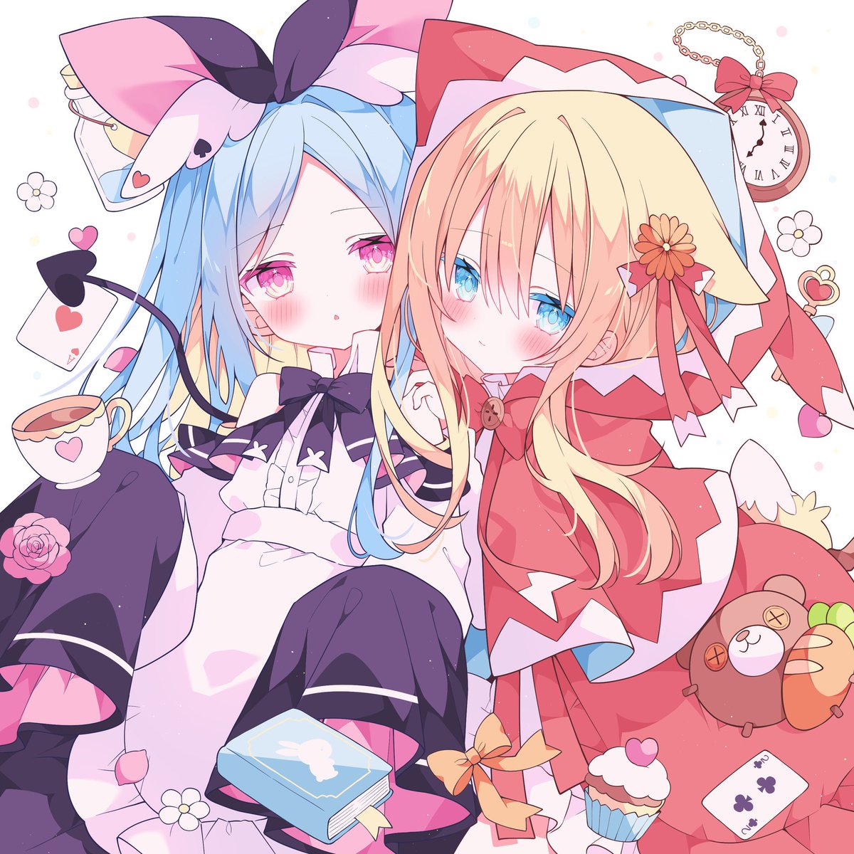 suisei_1121's tweet photo. アリス＆赤ずきん https://t.co/wEpfRyxEzw