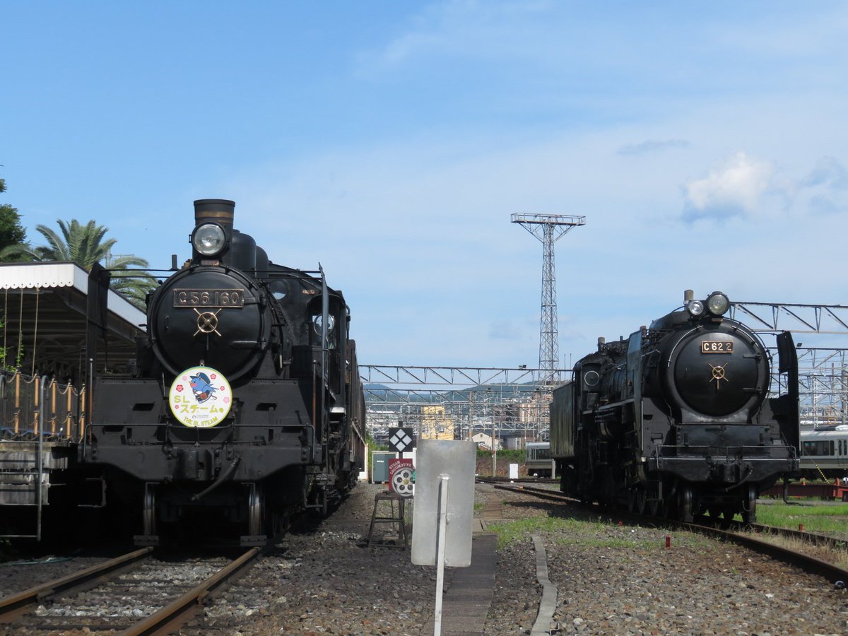 MlsmJ92Lduu0TLC's tweet photo. C56160他、2両入れての撮影をしましたよ😊

B2010と1080をこうしての展示を見ると、フェアリータイプの蒸気機関車に😅… 

#京都鉄道博物館
#蒸気機関車
#C56160
#B2010 https://t.co/OrUzCB6mV6