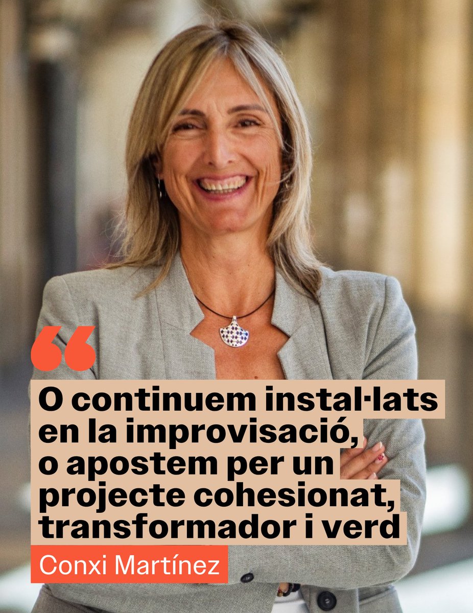 ERCmunicipal's tweet photo. 🟡 [ENTREVISTA] @Conximartinez_, candidata l'alcaldia de Vilanova i la Geltrú. Parlem amb ella del present i el futur del municipi 🔜, de diversos temes d'actualitat 📰 i de les eleccions del 2027 🗳️

Llegeix-la aquí 👇🏻
https://t.co/olp2jm9j4x https://t.co/U1K9BBeOWg