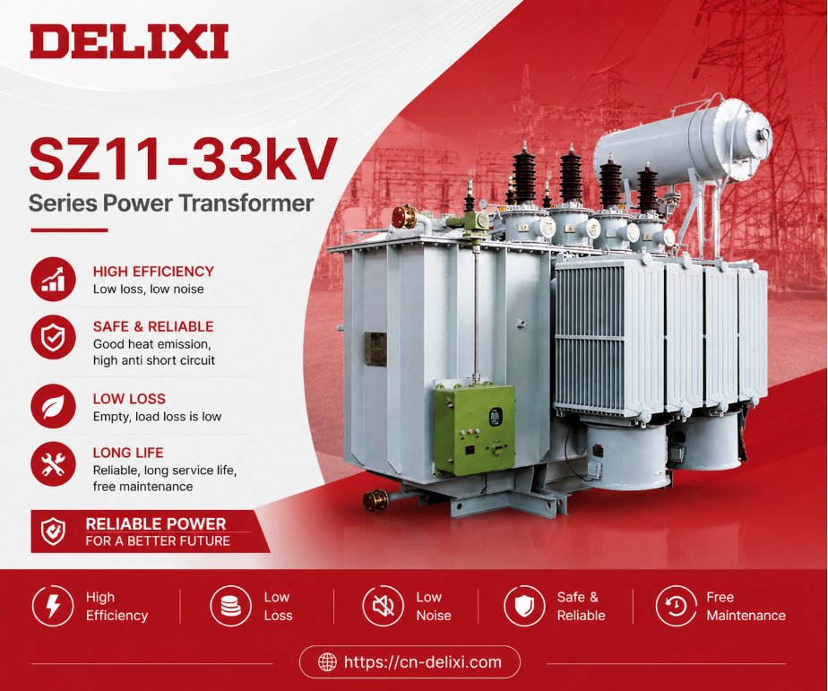 Delixicn's tweet photo. Built for reliable and efficient power distribution, the SZ11-33kV Series Power Transformer delivers outstanding performance with high efficiency, low loss, and low noise operation.
#DELIXI #PowerTransformer #DistributionTransformer #PowerGrid #IndustrialPower https://t.co/6cCysxzMsZ