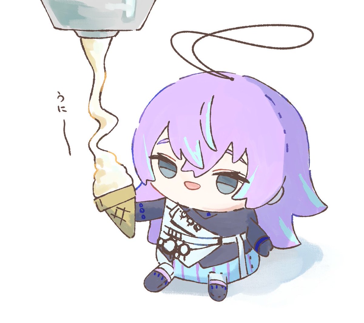 amagishi25x's tweet photo. ソフトクリームの日だね🍦
ところで止め方はわかってる感じで大丈夫そ？ https://t.co/qFARvG0QCq