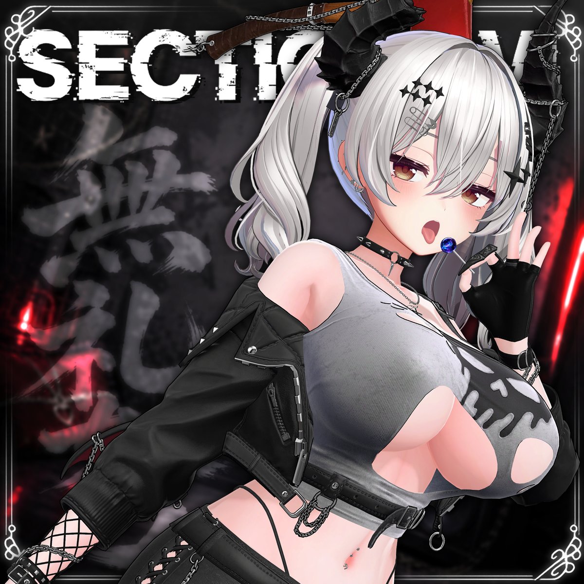 section6_vi's tweet photo. ❖━━━━━━━❖
📢【セール中！】⏰7月12日まで
無礼弩-Blade-《ミルティナ用》
https://t.co/P1E9CRBlaH
＼＼￥1600円→￥980円／／
￣￣￣￣￣￣￣￣￣
📢【発売記念！】⏰7月10日まで
⭐️Follow&amp;Repostで5名様に衣装プレゼント!!
❖━━━━━━━❖
#Milltina3D #Section_VI #VRChat https://t.co/2IHOE5ubcg
