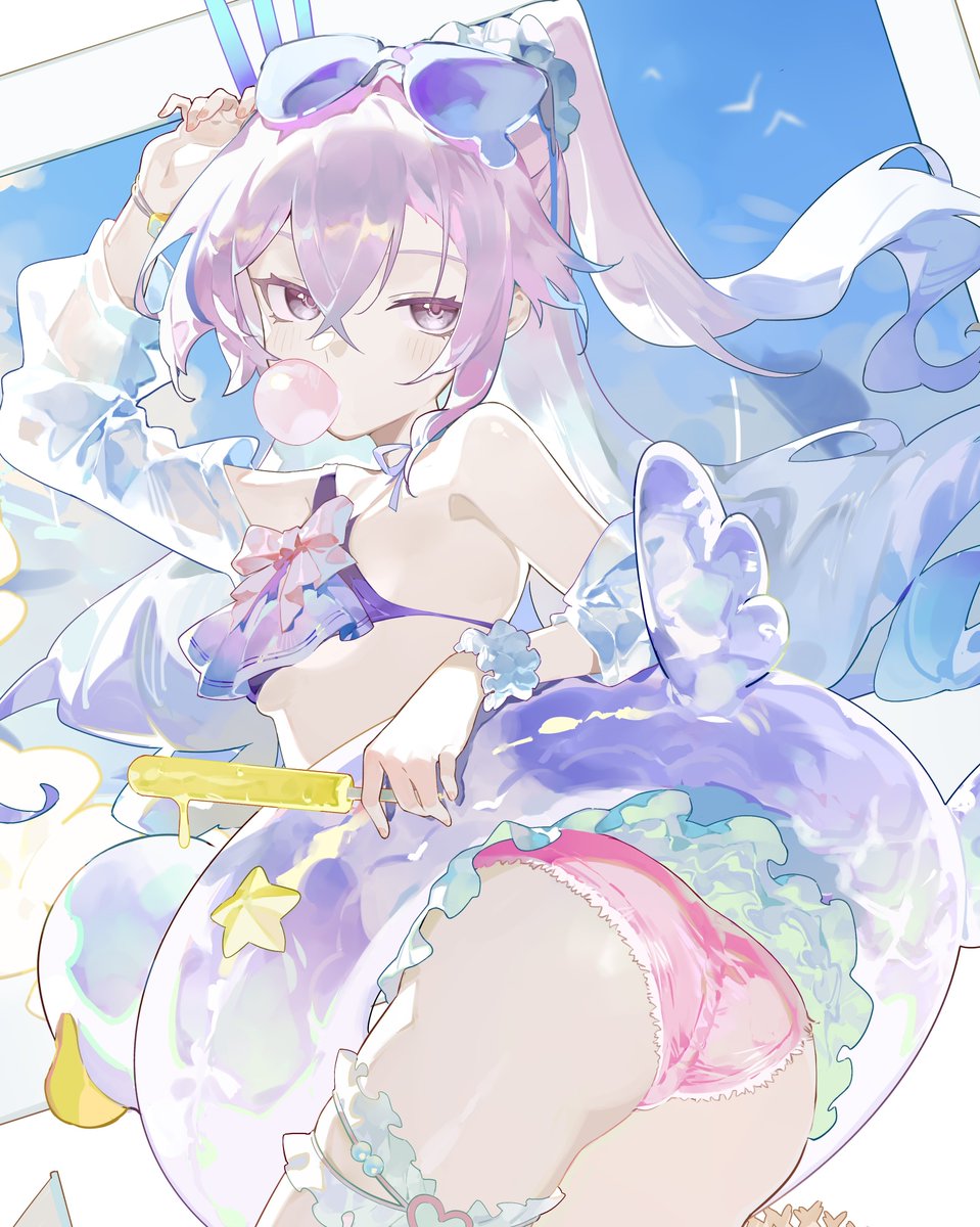 Tameng_Official's tweet photo. この一枚で夏を呼びたい☀️🏖️
#銀狼 #SilverWolf #HonkaiStarRail #スターレイル #崩壊スターレイル #銀狼LV999 https://t.co/p8Z5BnejGD