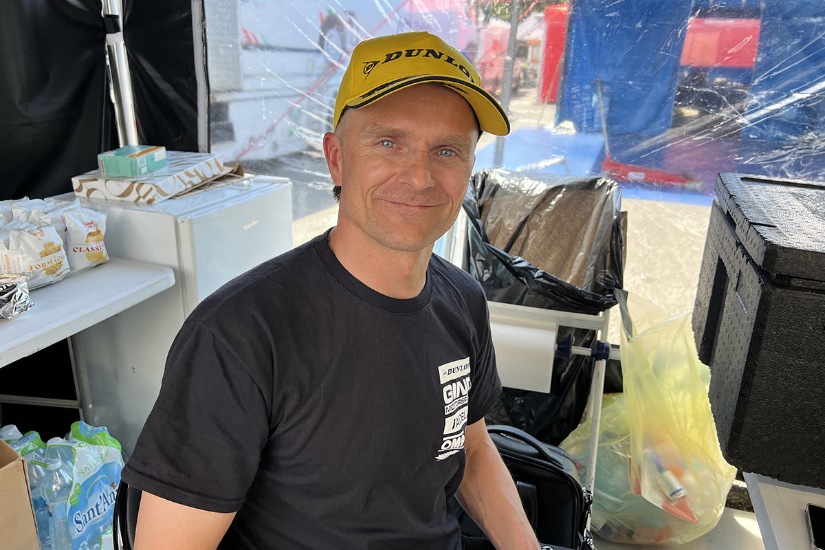 rallyplus's tweet photo. CIARローマ:レッキ終了のヘイキ・コバライネン「暑さは過酷だが全日本で慣れている」 #DUNLOP #CIAR #FIAERC https://t.co/j5Z0iwqZ9w https://t.co/DgH3Nx3RA4