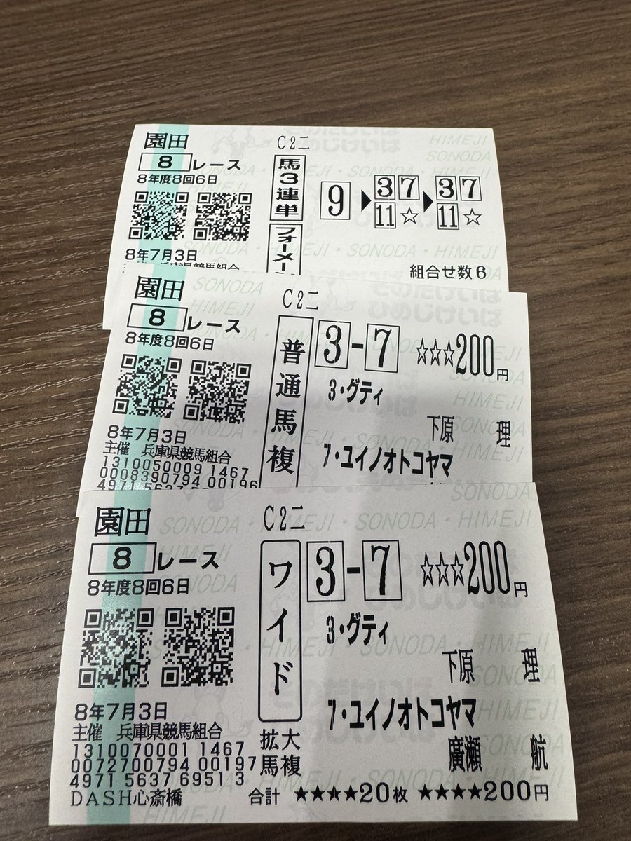 satochin06's tweet photo. 今日のライブの記念にどうにかなれぁ〜と7月3日ということで。
#眉村ちあき
#園田競馬
#4階にいます https://t.co/00OwWHSdSO