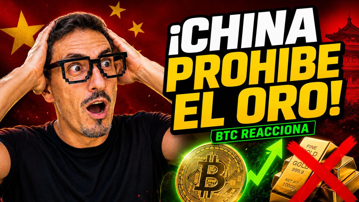 funontheride's tweet photo. 🇨🇳🚫 ¡CHINA prohíbe comprar ORO y BITCOIN hace ESTO! https://t.co/OR9CVaeMAw https://t.co/bI54wO3jUx