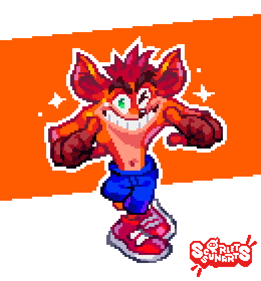 ScarletSunArts's tweet photo. What is yall's honest opinion on the art style below?
What do you like/dislike about it? What do you think I can improve?
#Pixelart https://t.co/ojOsODqteX