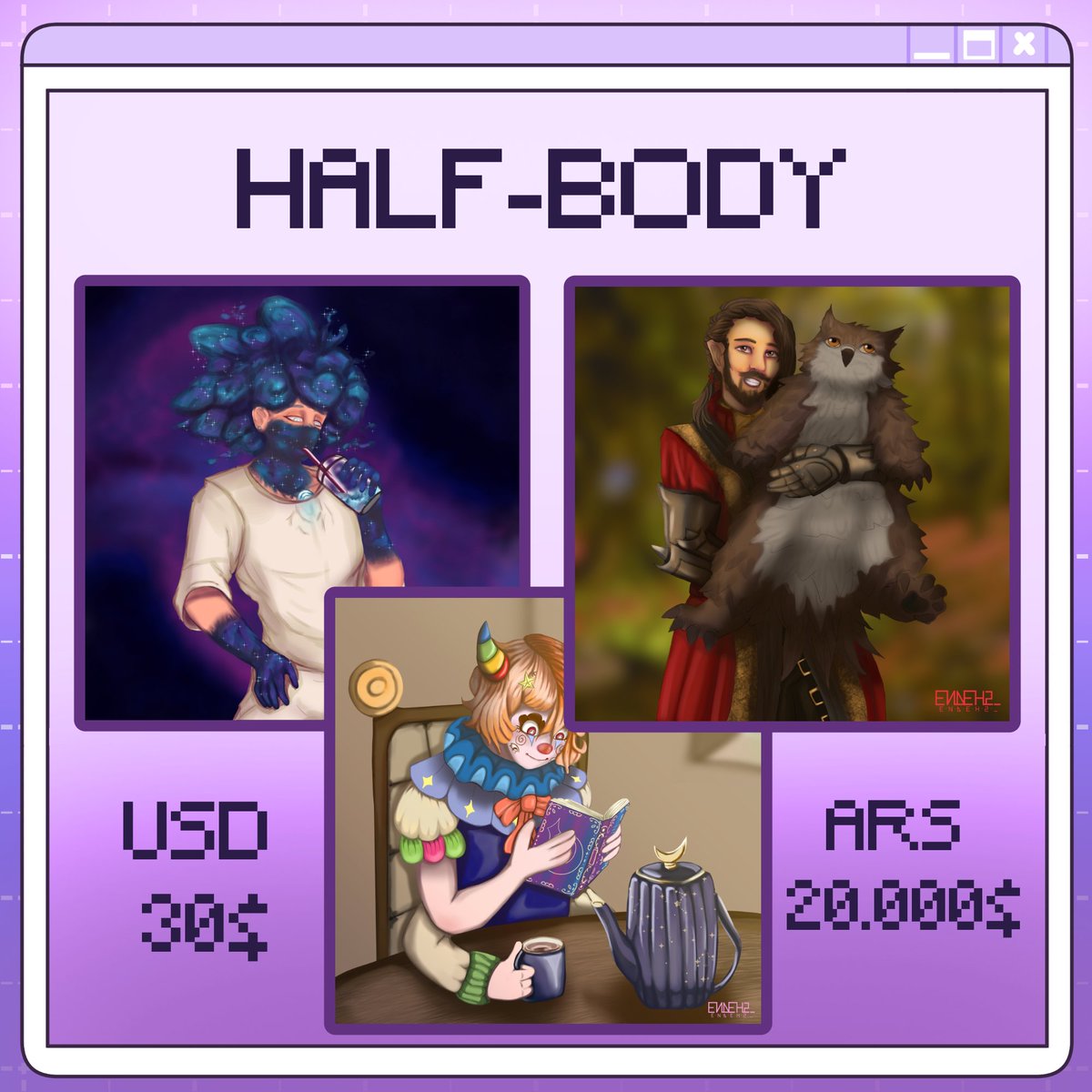 Endehs_'s tweet photo. ✨OPEN COMISSION ✨
You can see more examples of my illustrations on DeviantArt to get an idea of what I can do.
https://t.co/keQ1eR49gt
También si eres de Argentina hay precios especiales✨
#vgencoms #CommsGGOpen #commission #comissionsopen #fanarts https://t.co/AxfmMutkvC