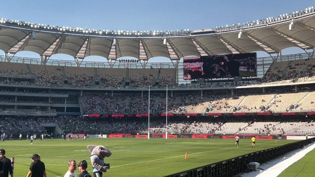 kevantan_11's tweet photo. Went to see Kodi the Bear from the Perth Bears for the first time
See full vid here: https://t.co/nrniAcg2E7
#NRL #NRL2026 #rugby #rugbyleague #NRLWA #PerthBears #NorthSydneyBears #westernreds #optusstadium #Perth #wa #mascot #mascots #nrlmascot #nrlmascot #kodi #KodiTheBear https://t.co/idF4jk2gIf
